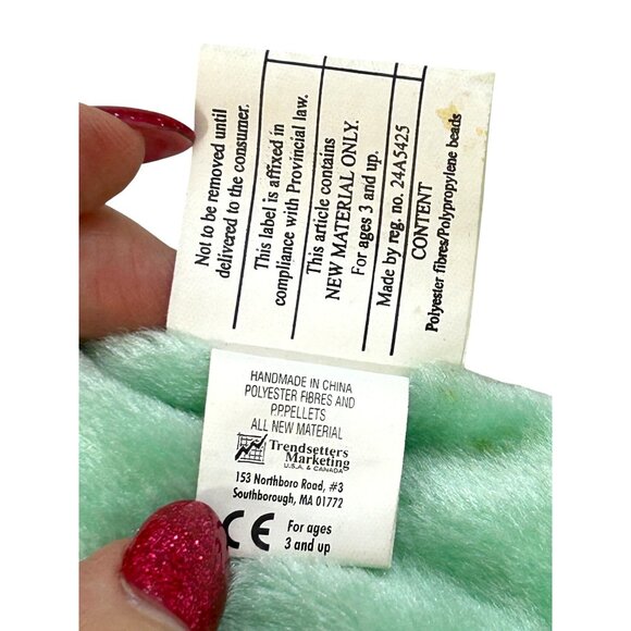 Joey Plush Bear Vitg 2000 *NSYNC Beanbag Rare Bears Limited Edition Collectible - Picture 11 of 16